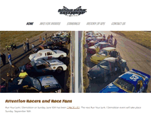 Tablet Screenshot of kingsparkspeedway.org